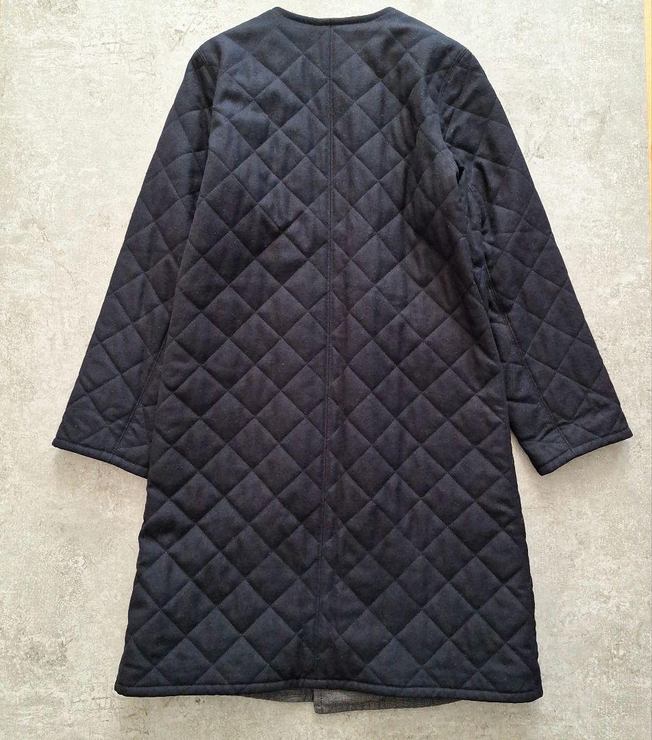 マッキントッシュ　リバーシブル　ノーカラー コート　36