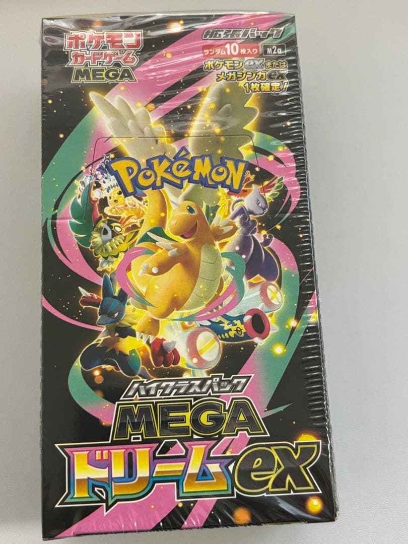 ポケモンカード　MEGAドリームex シュリンク付BOX