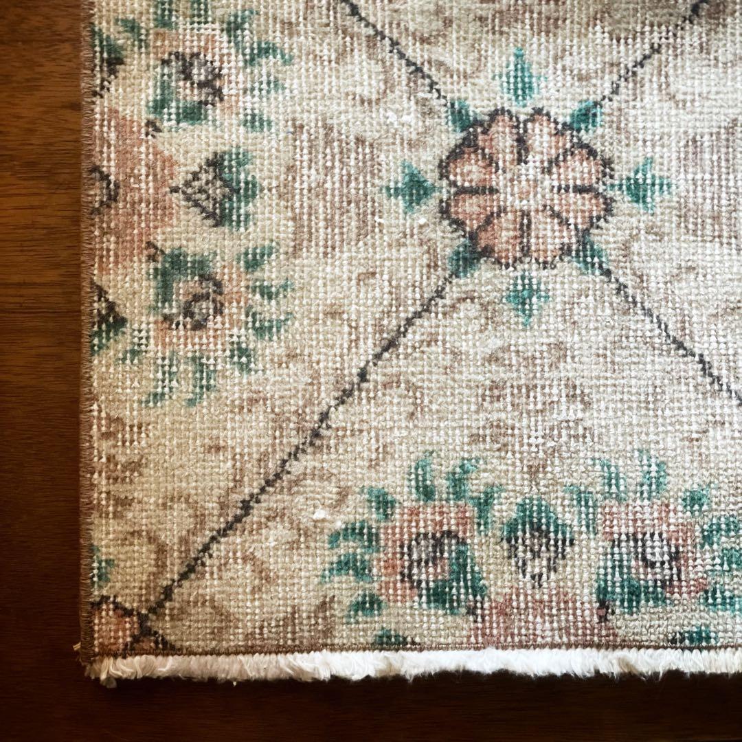 【月末セール&最終価格】170×97 トルコ・アナトリア地方 ヴィンテージラグ