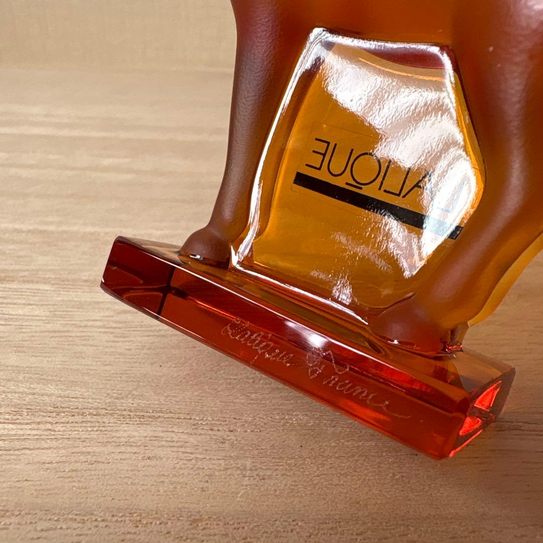 LALIQUE ガラス製馬の彫刻　ホース　オブジェ　置物　インテリア雑貨