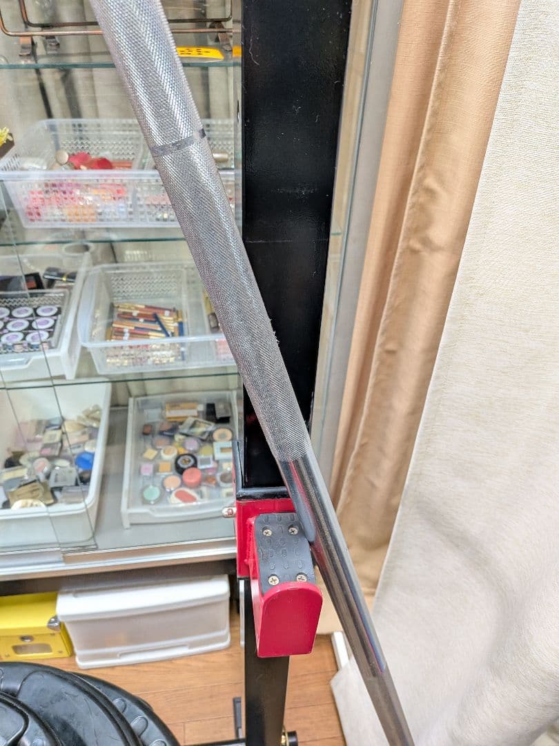 東京都八王子市手渡しのみ筋トレセットバーベル、プレート155kg、台、バイク