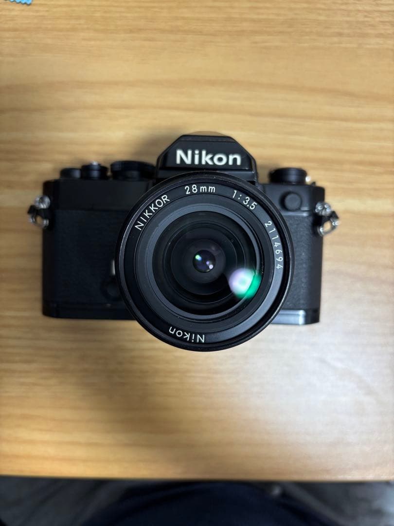 NIKON FM 28mm F3.5 ai-s nikkor 一眼レフ