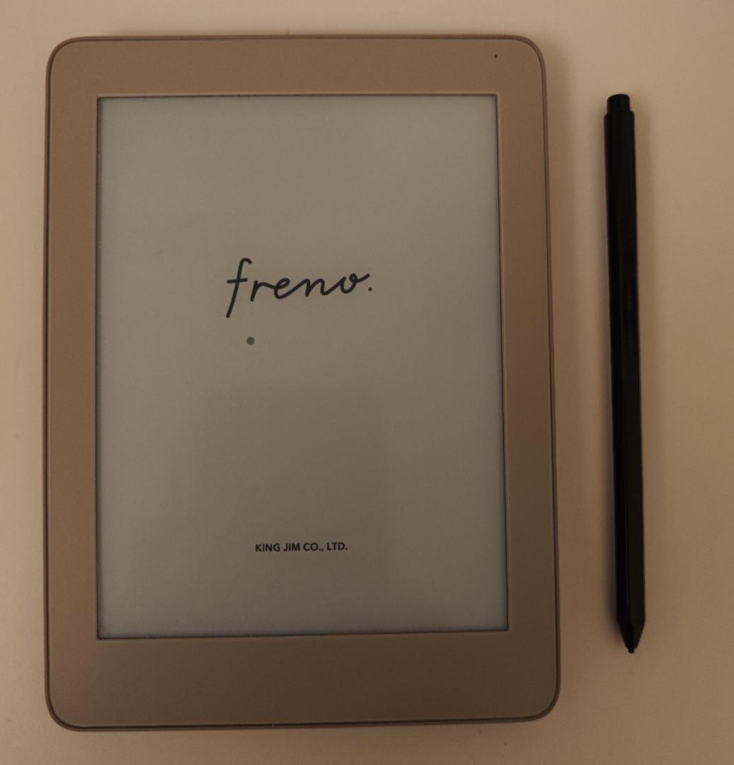 h*a様 KING JIM freno ゴールド 電子メモ帳