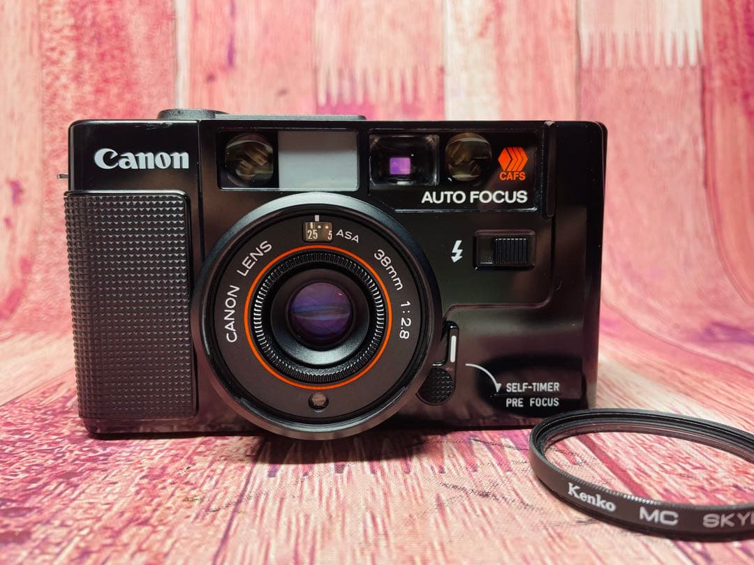 外観美品 Canon キャノン AF35M コンパクトフィルムカメラ