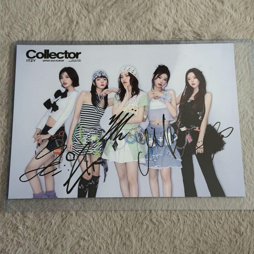 ITZY 直筆サイン