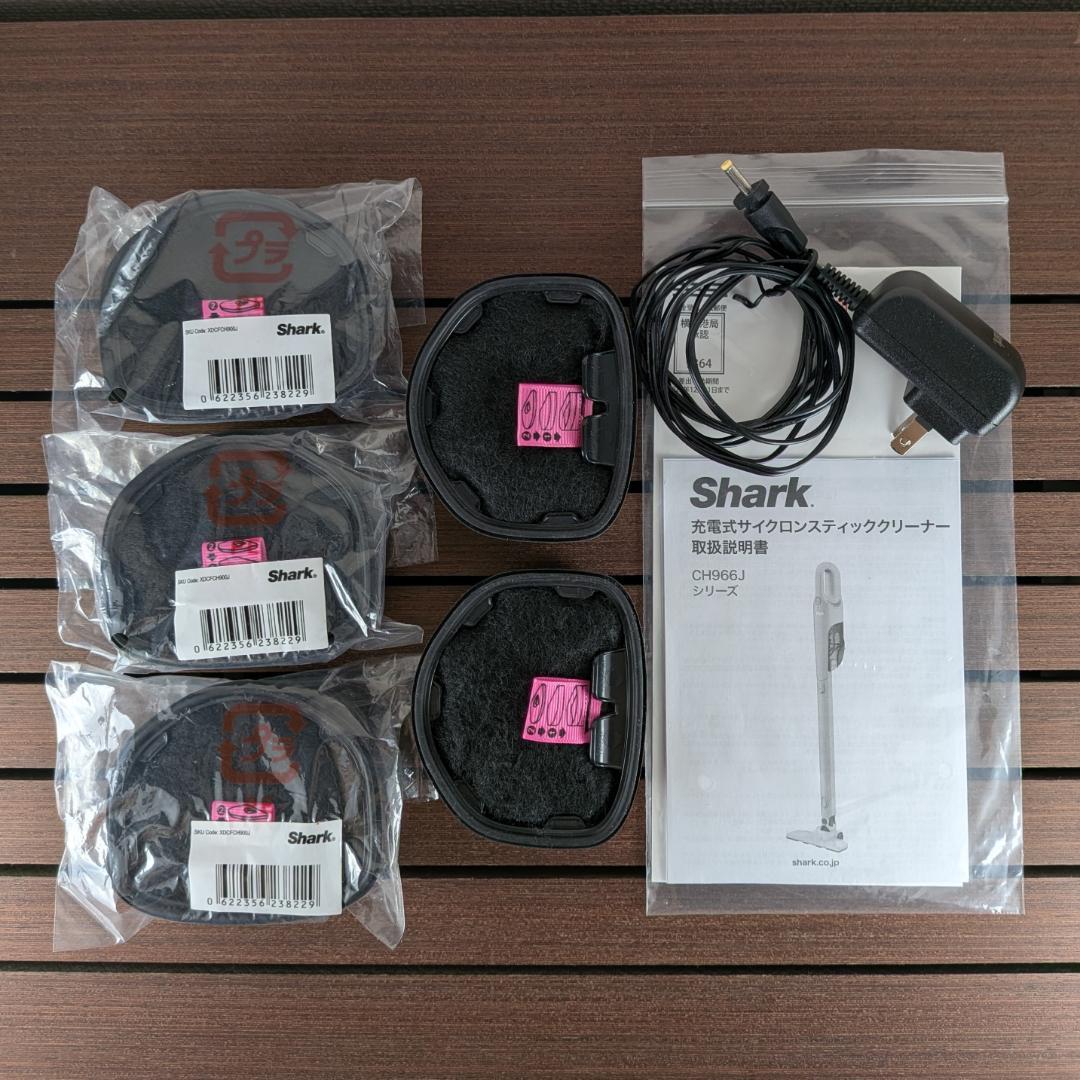 Shark シャーク 充電式サイクロンスティッククリーナー CH966JLC