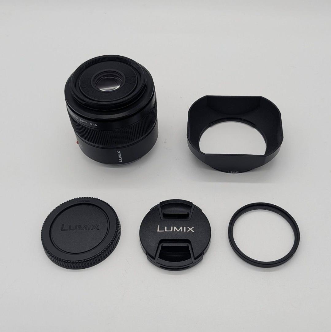 【極美品】Panasonic LUMIX LEICA DG 45mm F2.8