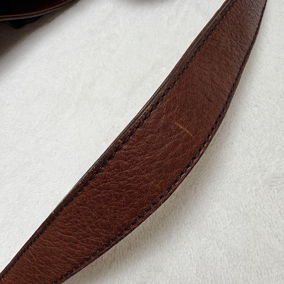 グッチ ワンショルダー ハンドバッグ GGキャンバス レザー ホースビット