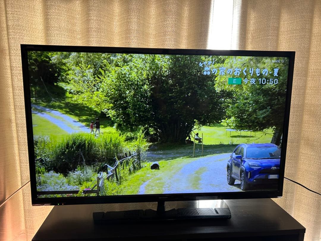 SHARP LC-40H40 40インチ液晶テレビ(BDプレイヤー、テレビ台付)