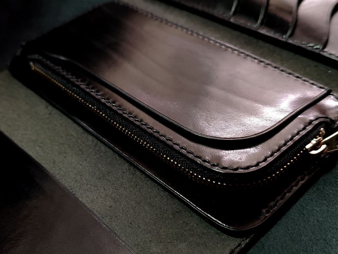 早いもの勝ち！HORWEEN×Virgilio ロングウォレット 三つ折り長財布