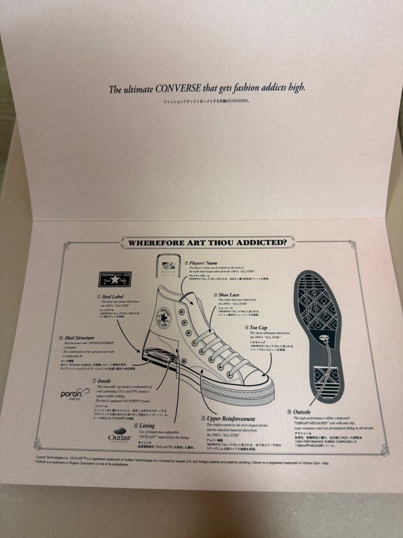 靴 CONVERSE ADDICT CHUCK TAYLOR HI BLACK 29