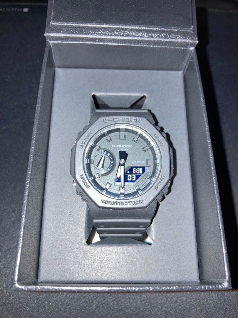 試着のみ CASIO G-SHOCK GA-2100 オールブラック