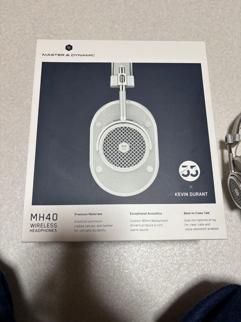 Master & Dynamic MH40 ワイヤレスヘッドホン