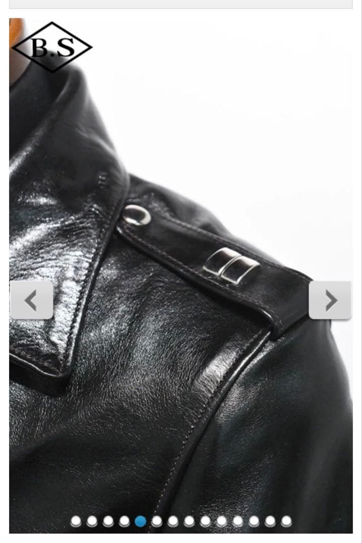 週末価格⭐️【茶芯】レインボーカントリー ダブルライダースジャケット ホースハイド