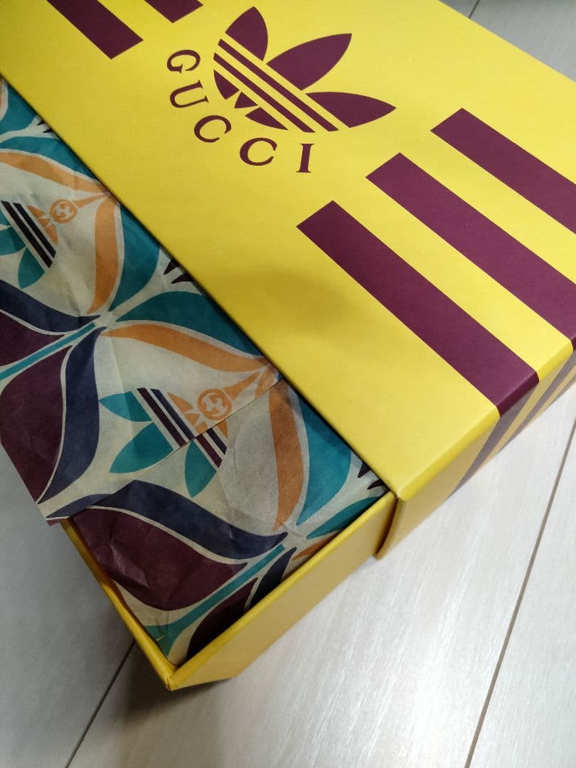 【新品】グッチ GUCCI × アディダス コラボ ヒール ミュール パンプス