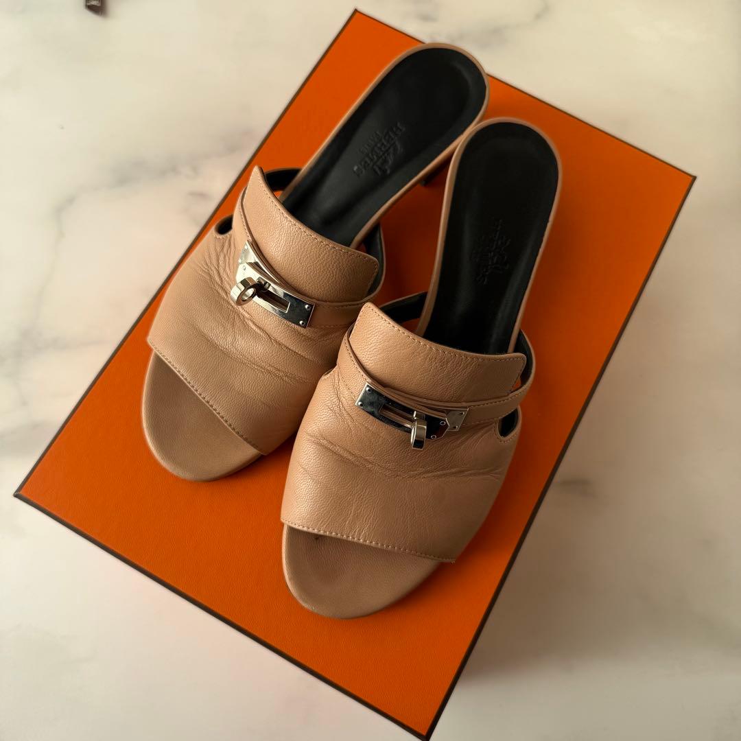 エルメス＊サンダル＊キャンディ＊ミュール＊36.5＊靴