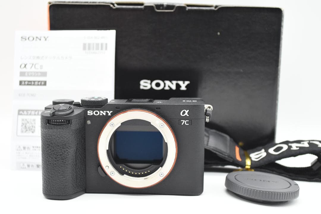 <極上美品!!> SONY ソニー α7C II ボディ ブラック