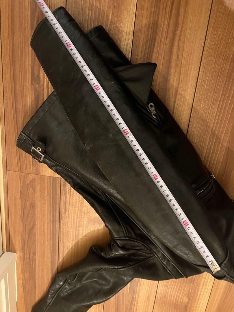 schott レザーシングルライダースジャケット 141 36 641 ボア付