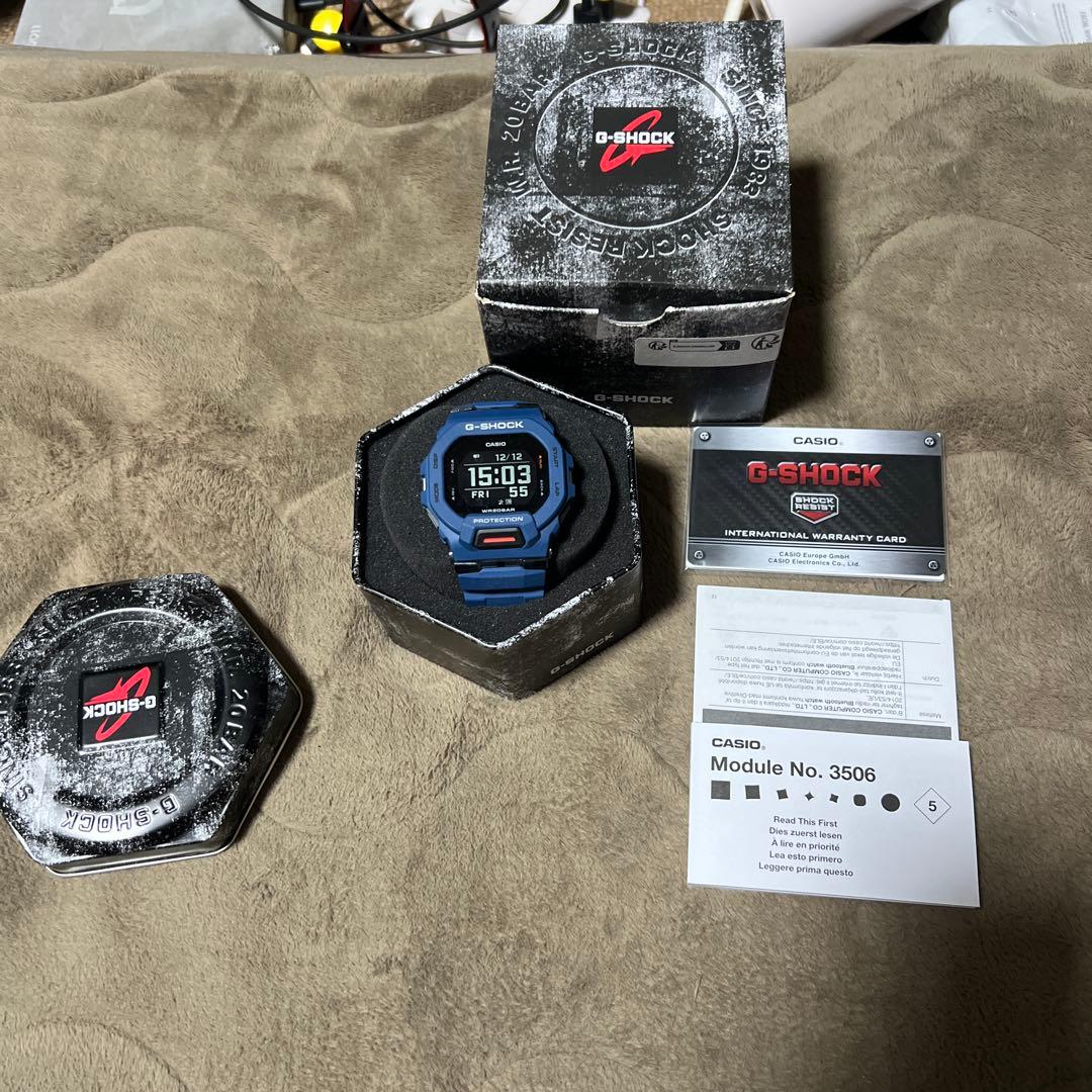 お正月値下げG-SHOCK デジタル腕時計 モデル3506 青