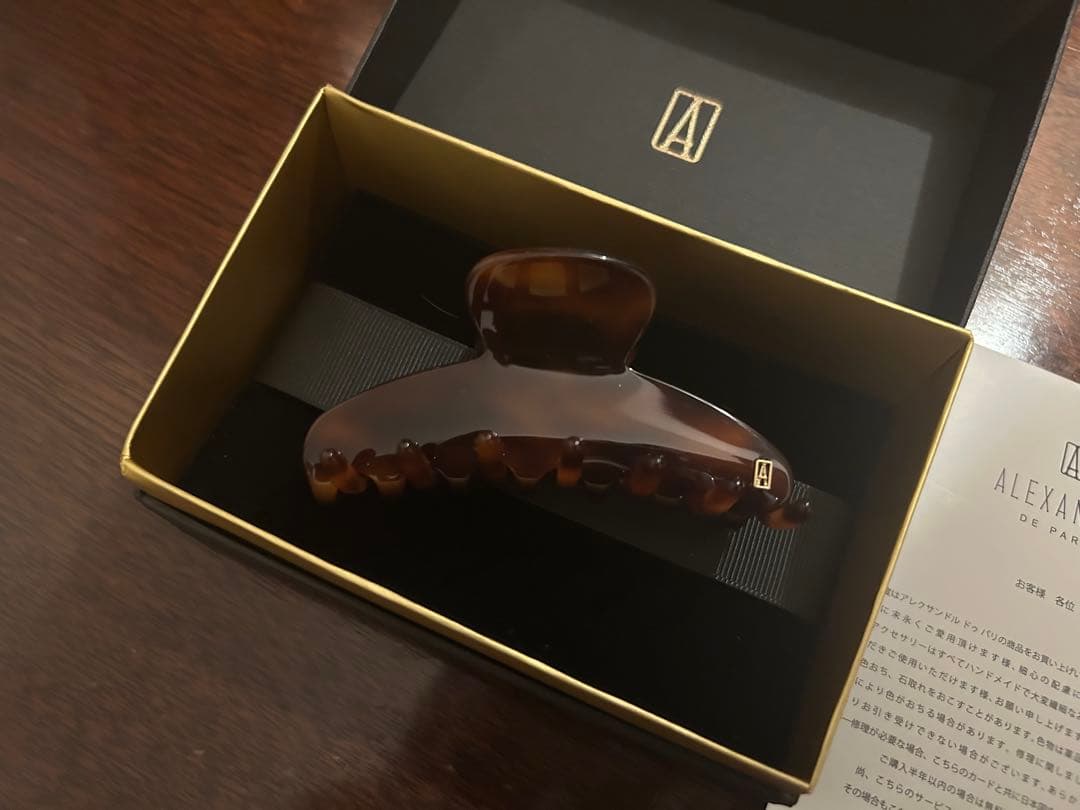 アレクサンドルドゥパリ Mクリップ（エカイユ）美品