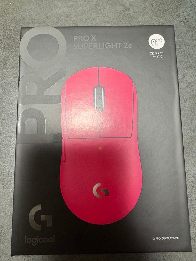 Logicool G PROX superlight 2c マゼンタ