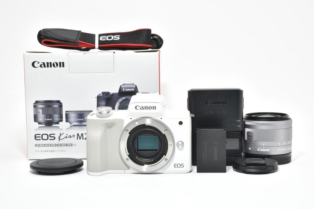 ■美品■Canon EOS KISS M2 レンズキット