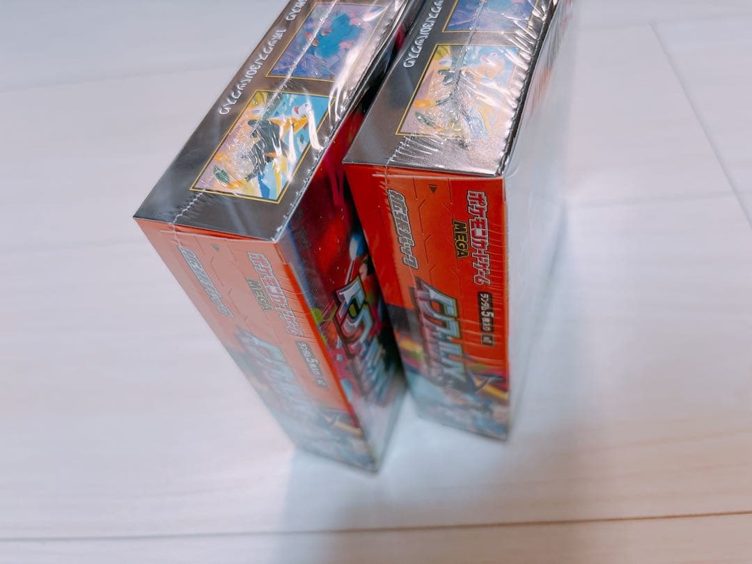 ポケモンカードゲーム MEGA インフェルノＸ　シュリンク付 ２BOX
