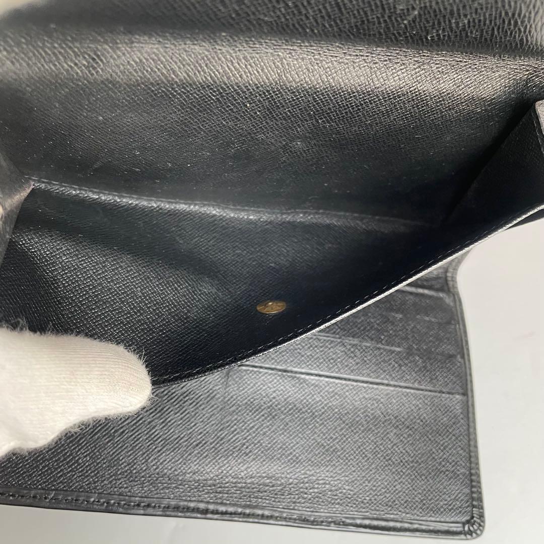 美品✨ルイヴィトン エピ ポルトフォイユ サラ 長財布ノワール 黒 M63382