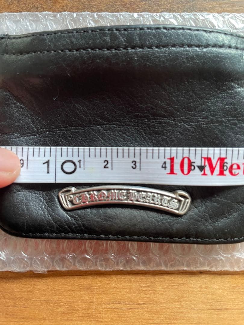T*様 【美品】クロムハーツ　ジッパーチェンジパース　ケース　黒
