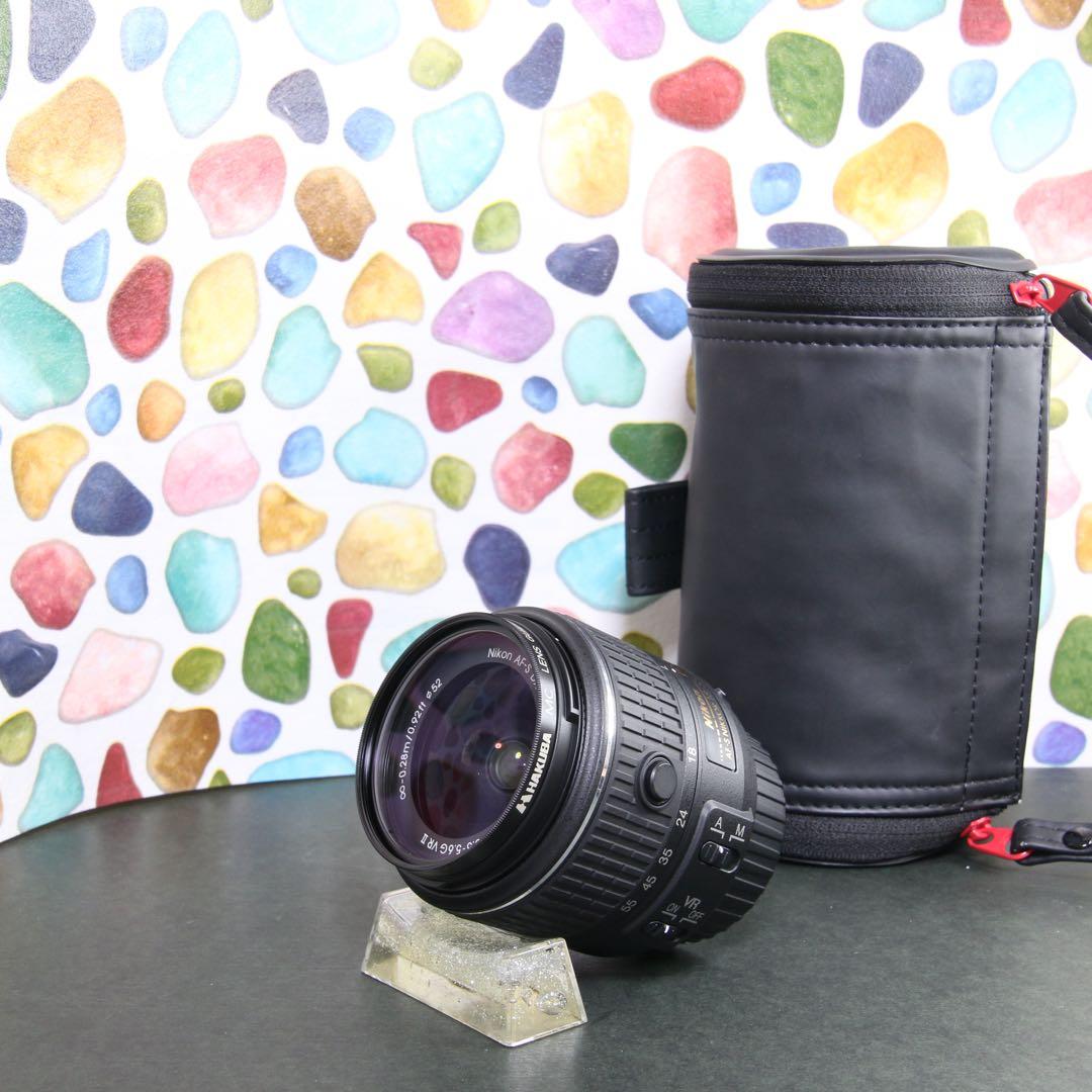 ♥◇美品 ケース付き ◇NIKON AF-S 18-55mm VR II
