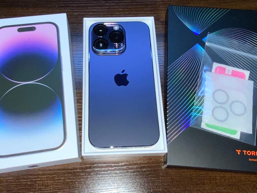 白*雪様 iPhone 14 Pro 256GB デープパープル (最大容量10