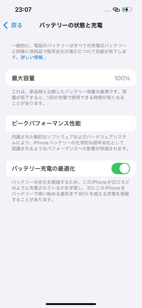 Apple iPhone 13 Pro 本体　バッテリー100%