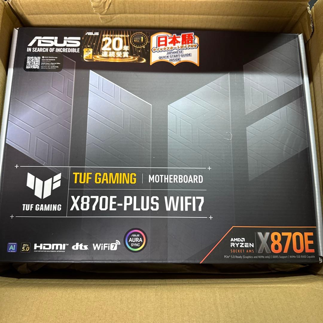 マザーボード ASUS TUF GAMING X870E-PLUS WIFI