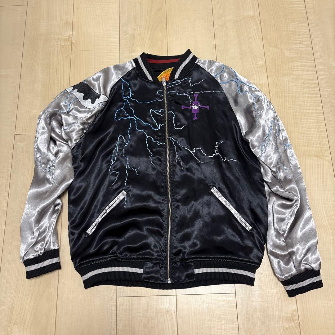 絡繰魂 ワンピース ONEPIECE コラボ スカジャン エース&白ひげ