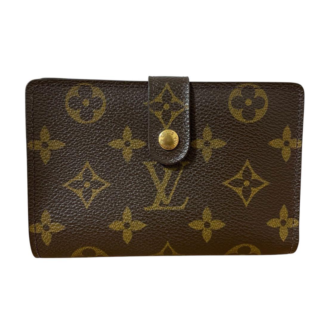 【美品】ルイヴィトン/二つ折り財布/ヴィエノワ/がま口財布/モノグラム
