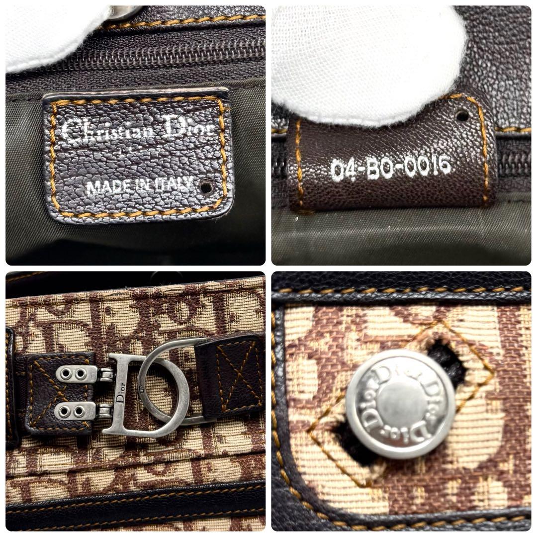 【付属品完備✨】クリスチャンディオール トートバッグ D金具 トロッター