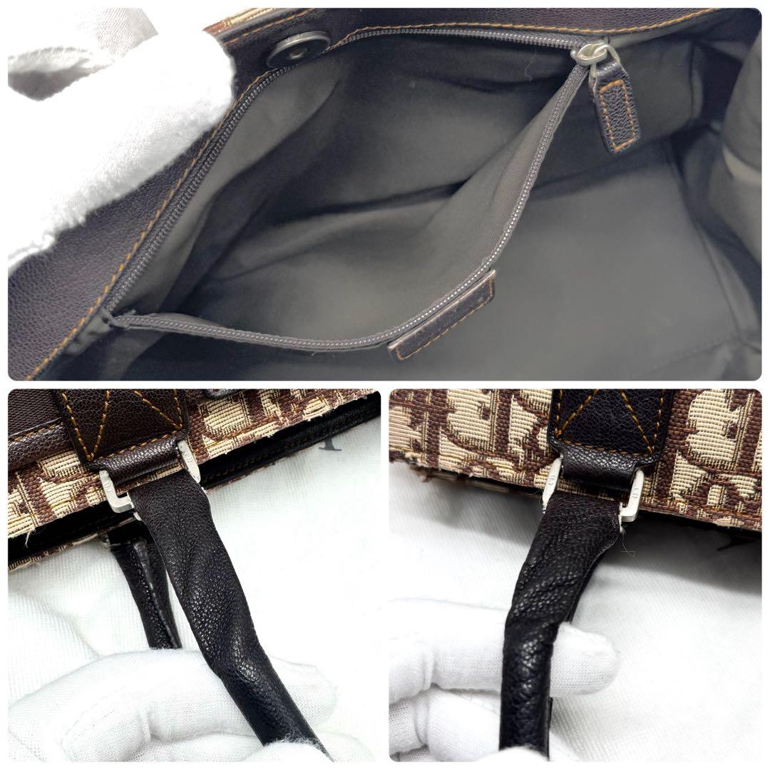 【付属品完備✨】クリスチャンディオール トートバッグ D金具 トロッター