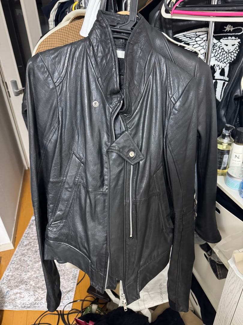 ekamシングルジャケット ブラック