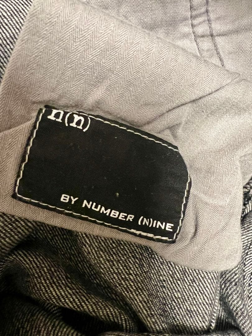 NUMBER (N)INE ナンバーナイン デニム ブラック 音符 美品 3