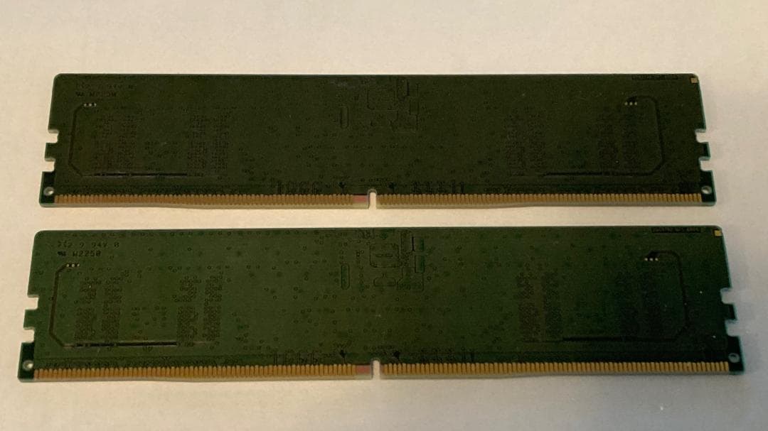 い*ー様 DDR5-4800 8gbx2枚(16gb) Kingston <動作