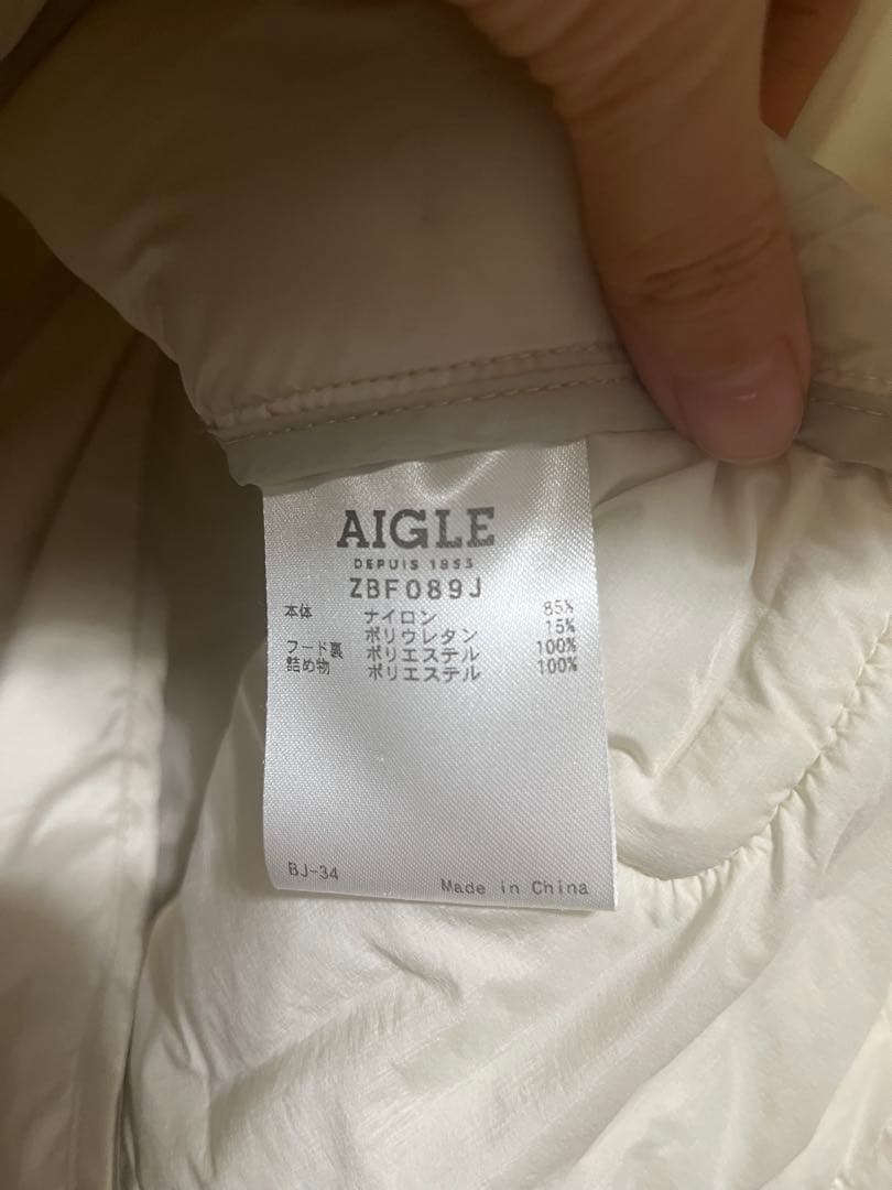 AIGLE エーグル シンサレート　キルティングコート 中綿S