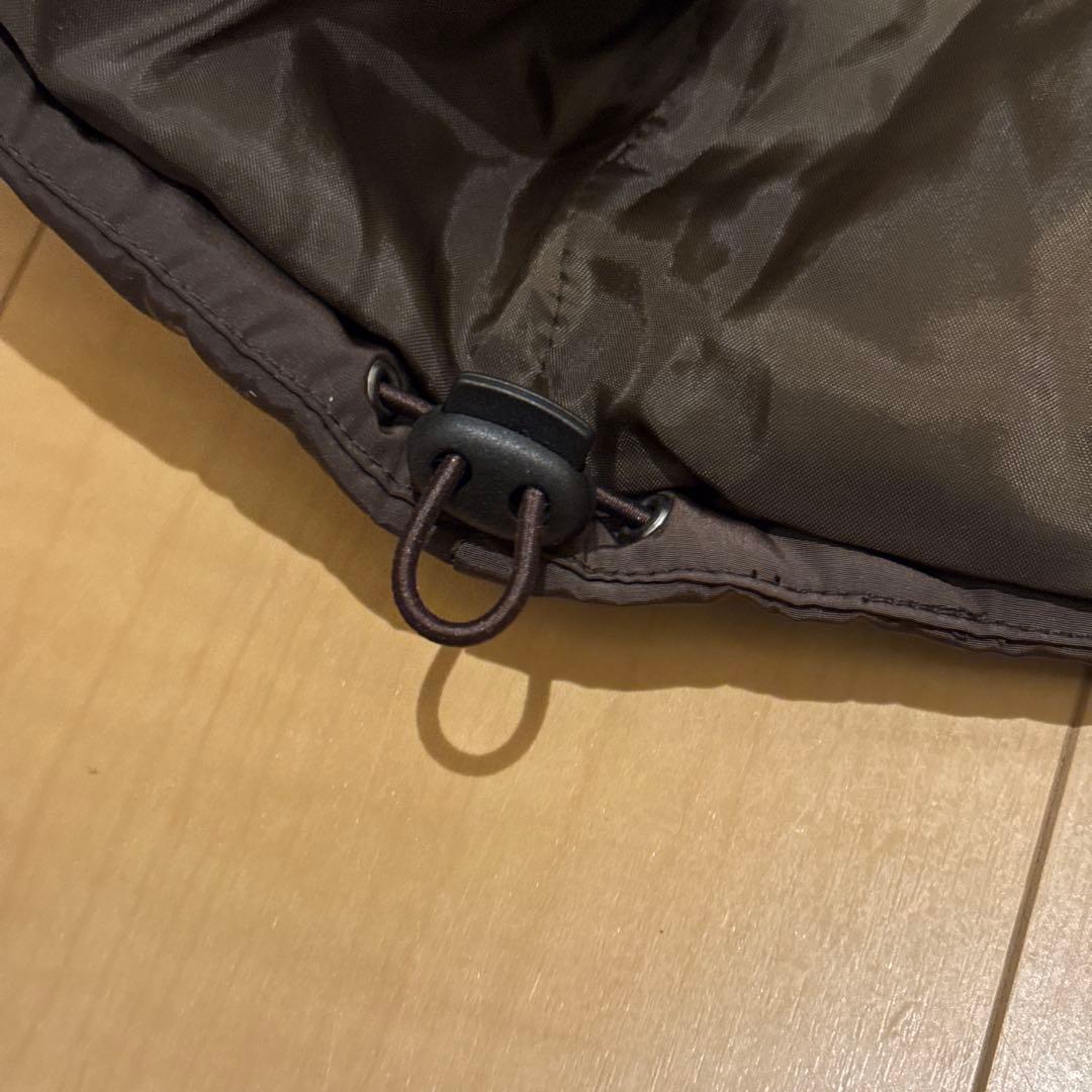 新品 ユニクロ プレミアム ダウンジャケット Sサイズ 茶 ブラウンY2K