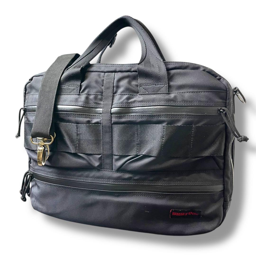 BRIEFING ビジネスバッグ　ブリーフケース　2WAY　ナイロン　ブラック