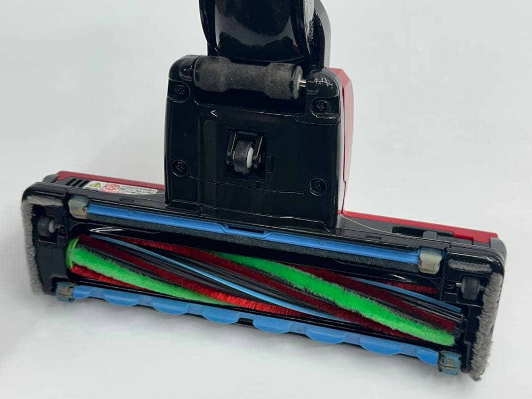 赤　日立　掃除機　美品　綺麗　 動作保証 D-DP15 パワーヘッド　回転ブラシ