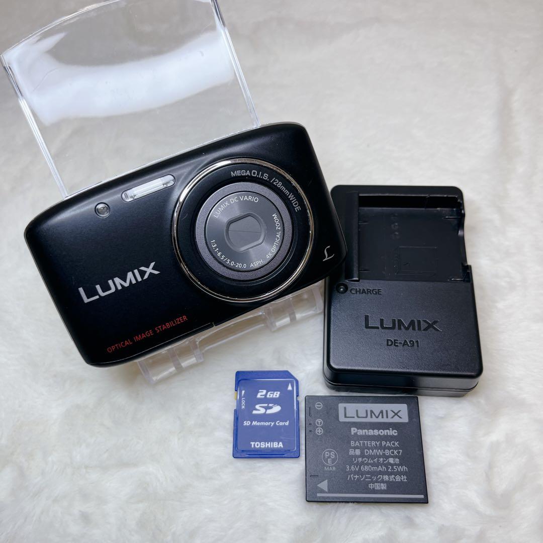 【美品】LUMIX DMC-S2 充電器&SDカード付き 1410万画素数