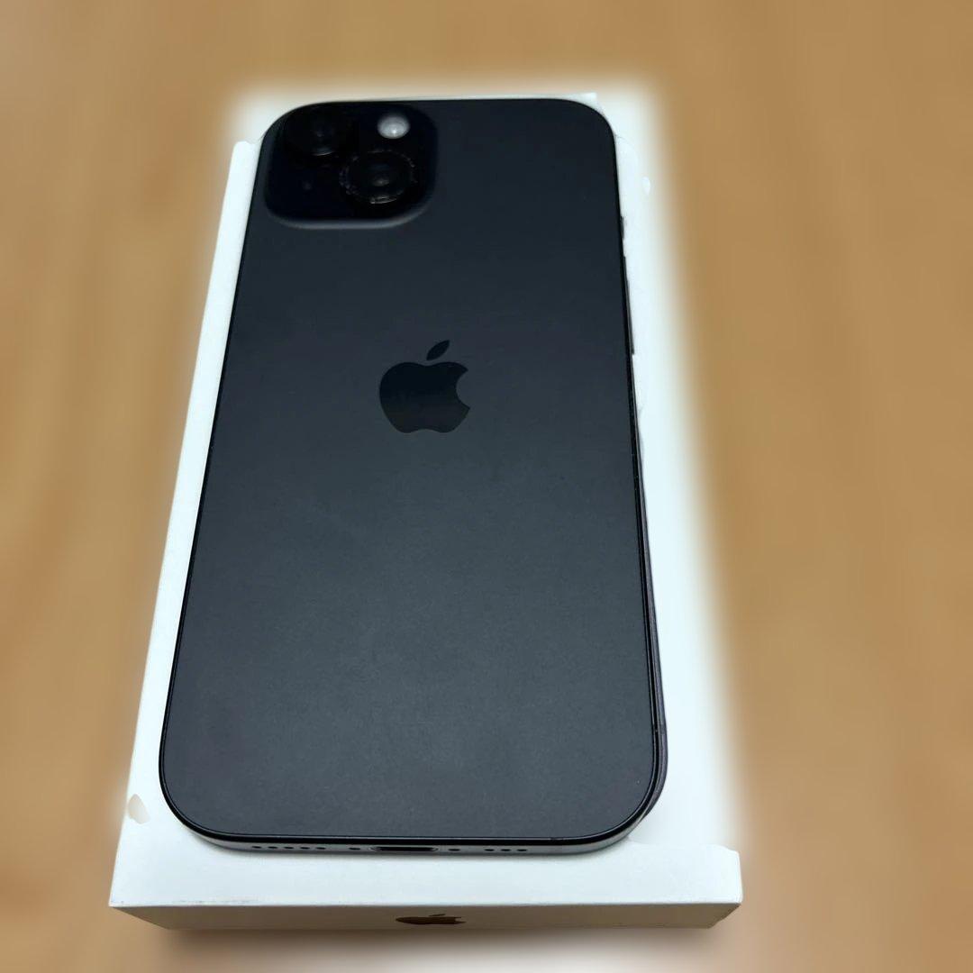 Apple iPhone 15 ブラック 128GB 本体、箱、全付属品