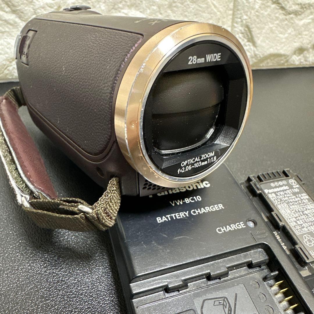 Panasonic　HC-V550M　ビデオカメラ　Wi-Fi機能　動作品