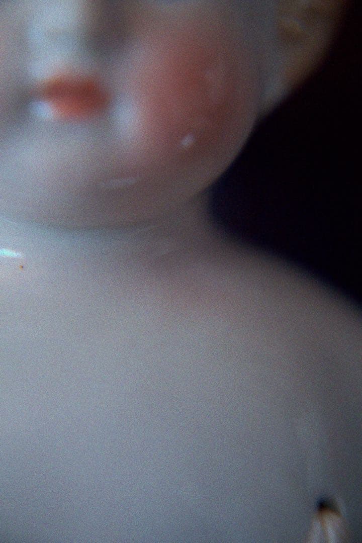 アンティーク チャイナヘッドドール ビスクドール ドイツ ブロカント