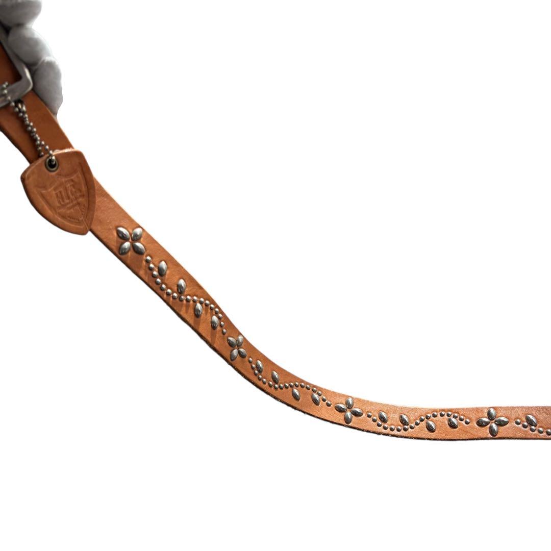 あ*様 【USA製】HTC ナローベルト 34 フラワースタッズ エイチティーシ