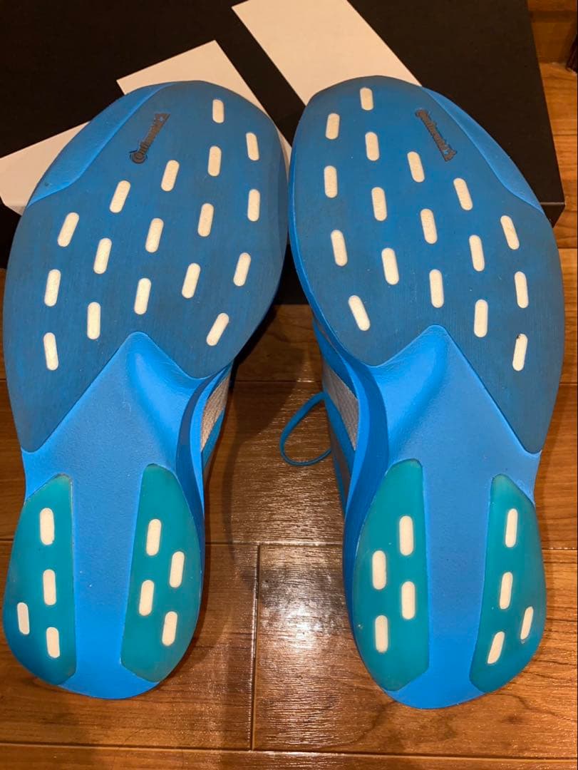 走行3キロ ADIZERO EVO SL WOVEN エボSL 29.0センチ